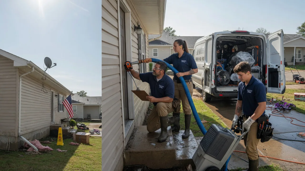 Ceiling Water Damage Restoration in Hamersville, OH near me